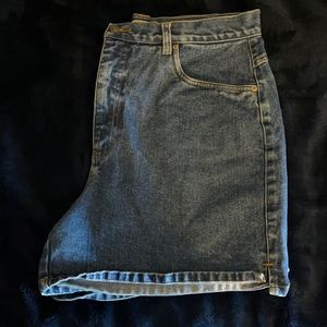 Highwaisted Jean shorts